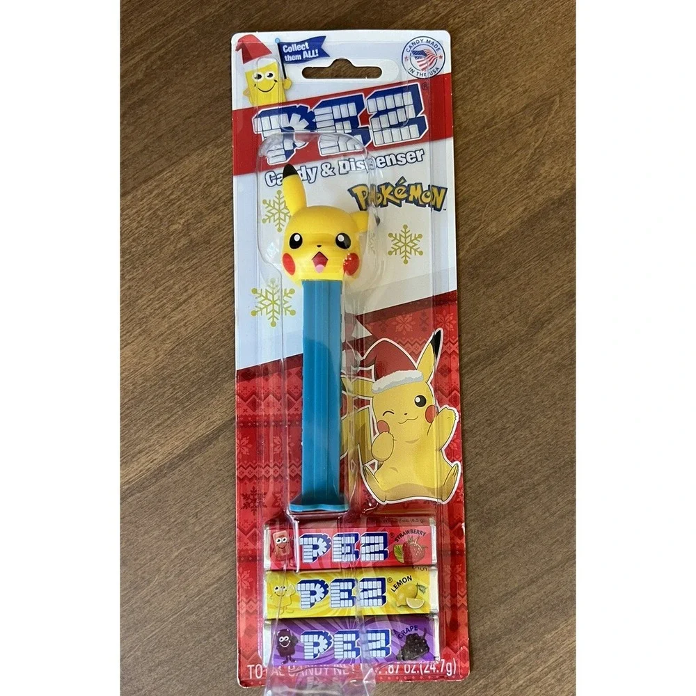 Pikachu Pokemon Pez Candy Dispenser New‎ Factory Sealed